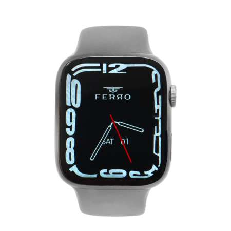 Ferro Gri Renk Silikon Kordonlu Akıllı Saat TH-FSW1108-CY - Thumbnail