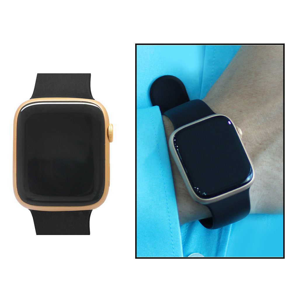 Ferro Siyah & Gold Renk Silikon Kordonlu Akıllı Saat TH-FSW1108-CS