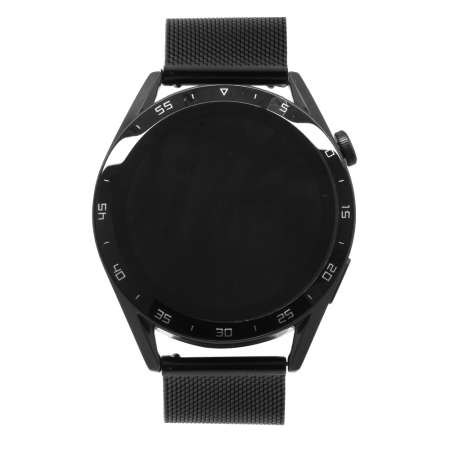 Ferro Siyah Renk Hasır Kordonlu Akıllı Saat TH-FSW1109B-G - Thumbnail