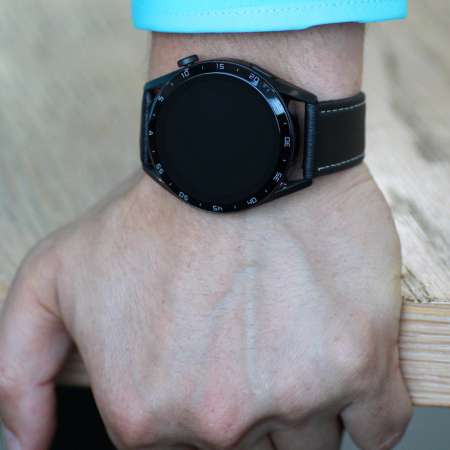 Ferro Siyah Renk Deri Kordonlu Akıllı Saat TH-FSW1109C-G - Thumbnail
