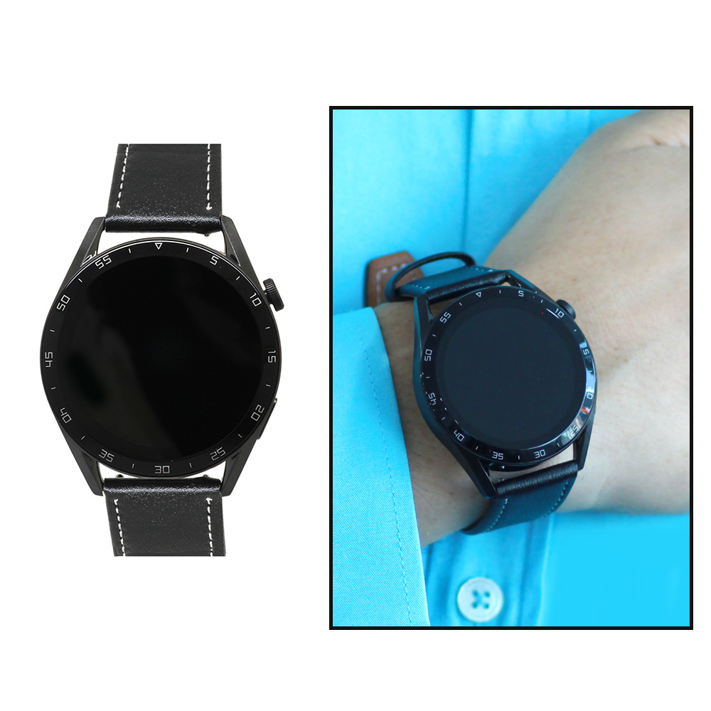Ferro Siyah Renk Deri Kordonlu Akıllı Saat TH-FSW1109C-G