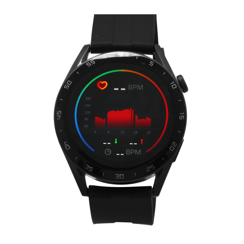 Ferro Siyah Renk Silikon Kordonlu Akıllı Saat TH-FSW1109P-G