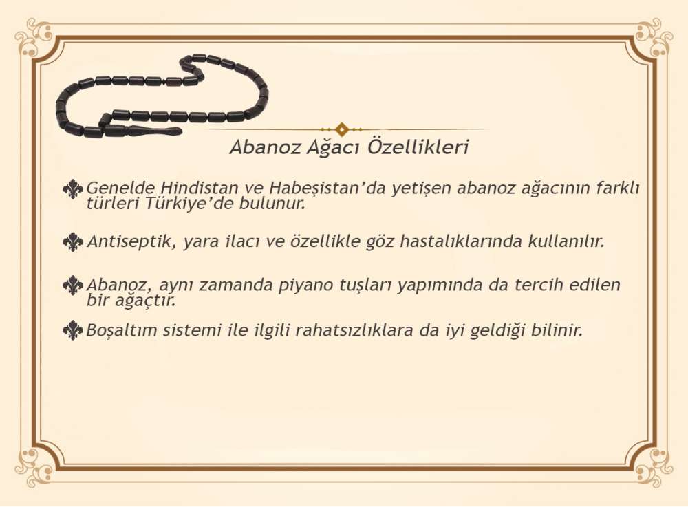 Sistemli Halil Özbuğ Usta Kumpas İşçilikli 925 Ayar Gümüş Nakkaş İmameli İstanbul Kesim Koleksiyonluk Abanoz Ağacı Tesbih